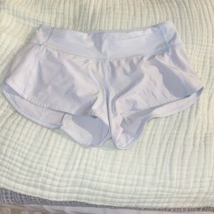 Lululemon speed up light blue size 4